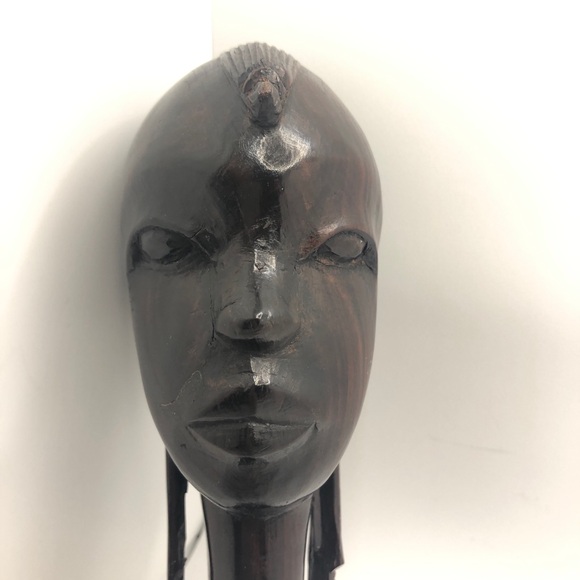 Vintage African Tribal Art - Carved Ebony - Picture 6 of 6